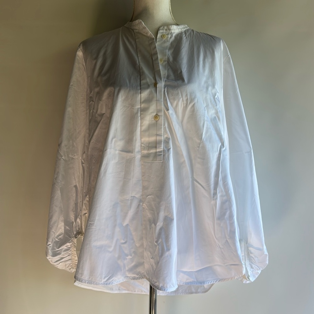 COS Balloon Sleeve Blouse - sz 8 - Picture 2 of 8